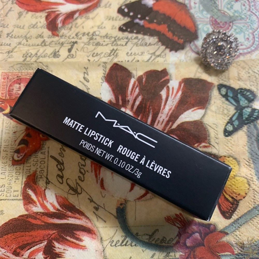 MAC Red Coral Lady Danger Matte Mini Lipstick